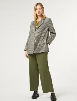 Giacca jacquard lurex