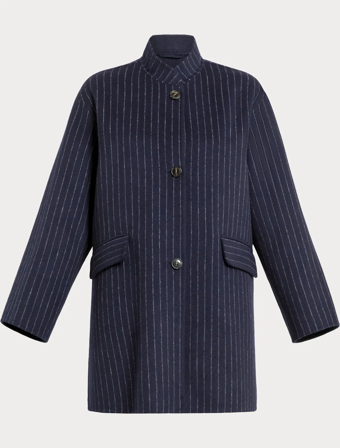 Giaccone in double di lana