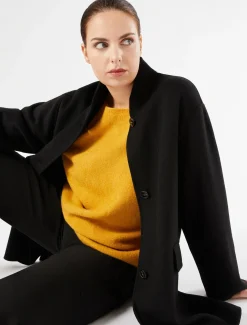 Giaccone in double di lana