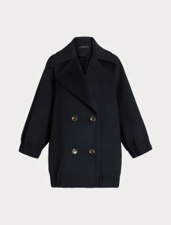 Giaccone in double di lana