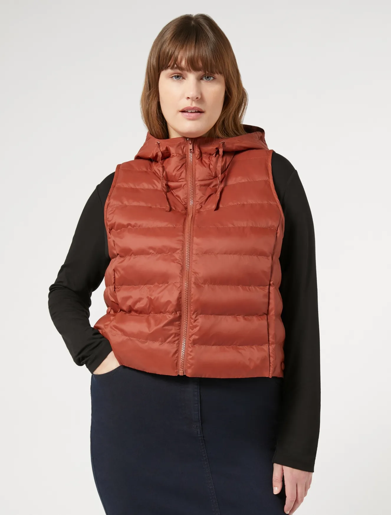 Gilet in tela di nylon antigoccia