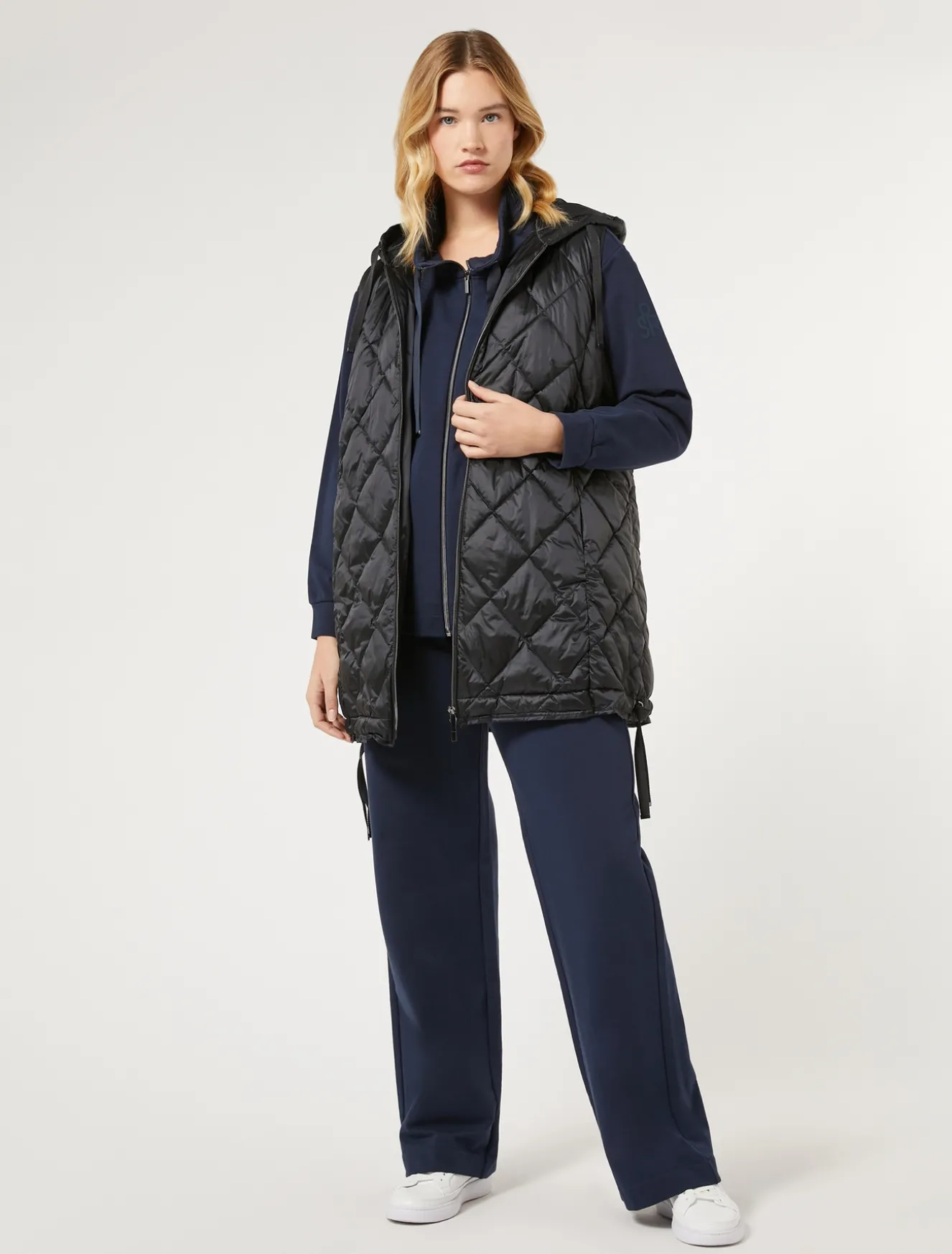 Gilet in tessuto tecnico