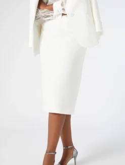 Gonna a tubino in cady