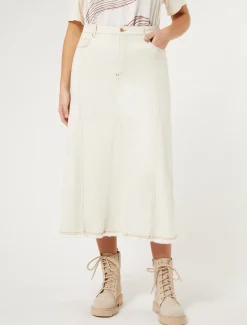 Gonna in bull di cotone