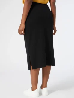 Gonna in cotone crêpe