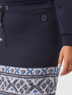 Gonna in jersey jacquard