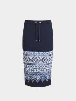 Gonna in jersey jacquard