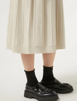 Gonna in misto lana merino