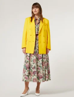 Gonna in popeline di cotone