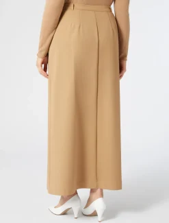 Gonna in tela di misto cotone