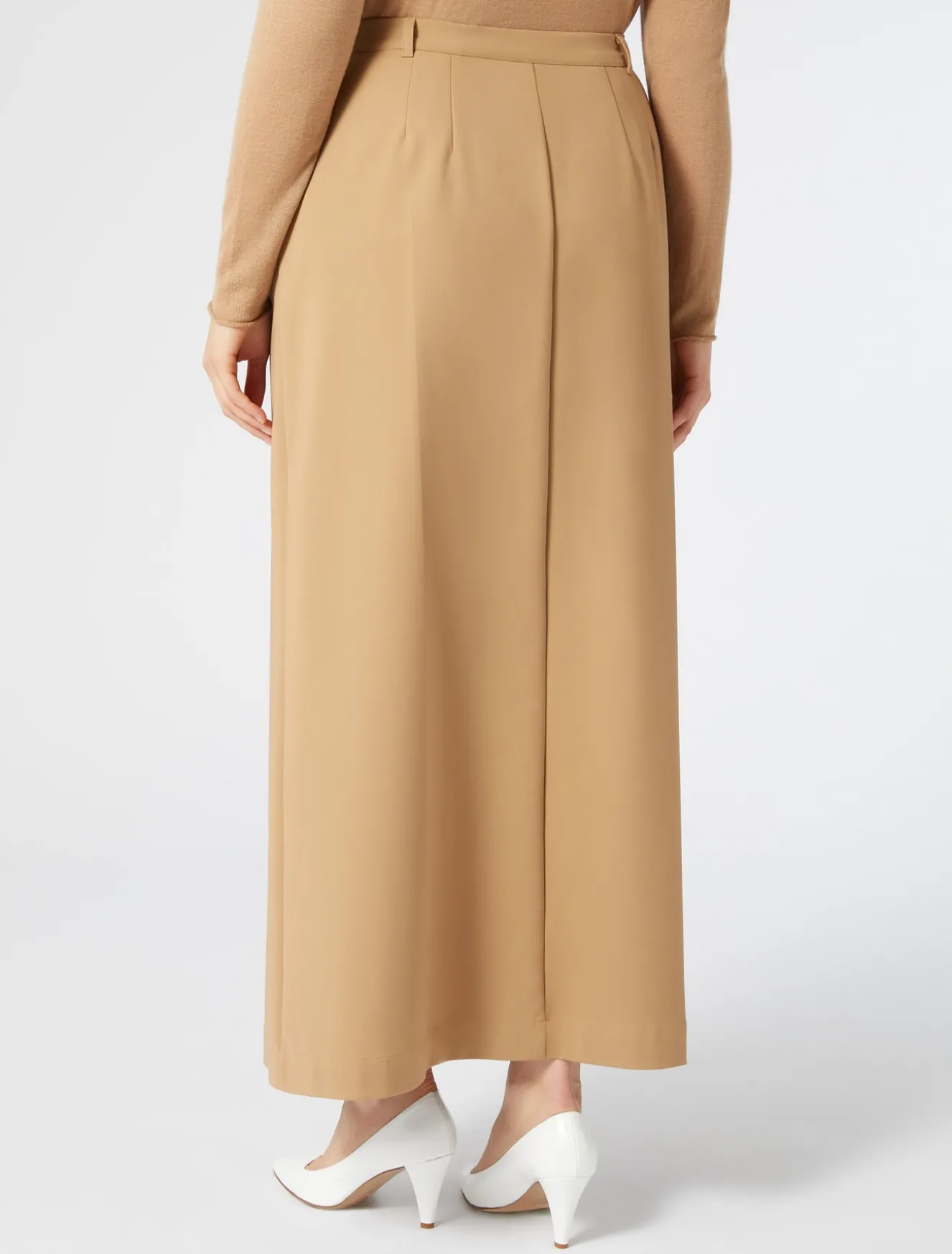 Gonna in tela di misto cotone