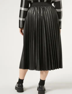 Gonna in tessuto plissé