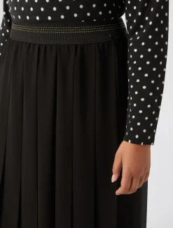 Gonna lunga in georgette