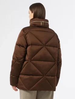 Imbottito corto in raso antigoccia