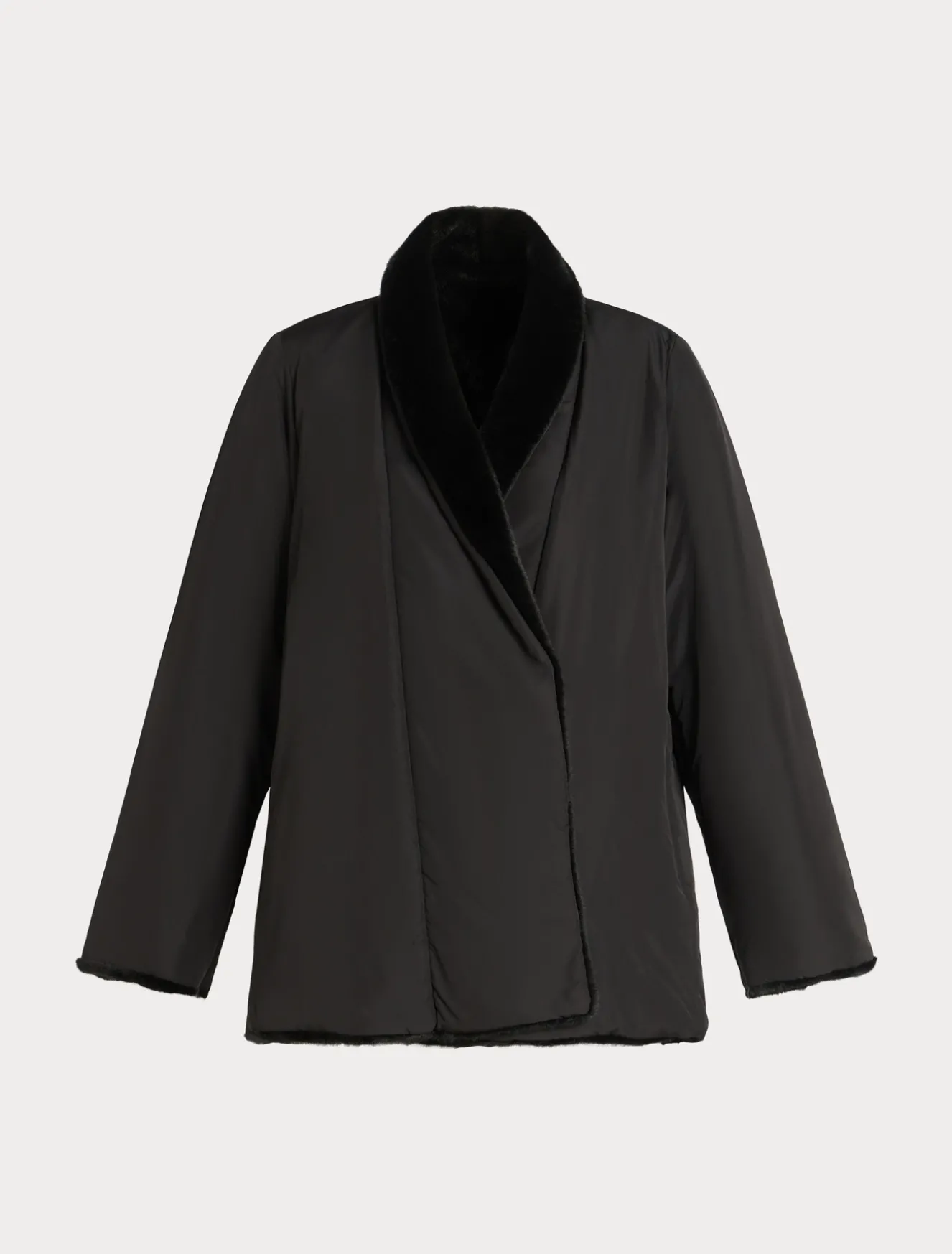 Imbottito corto reversibile