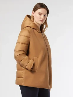 Imbottito in panno jersey e tela di nylon antigoccia