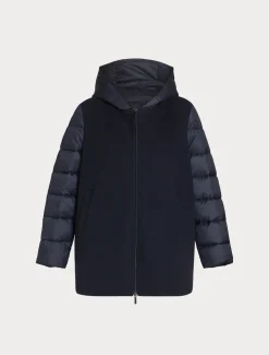 Imbottito in panno jersey e tela di nylon antigoccia