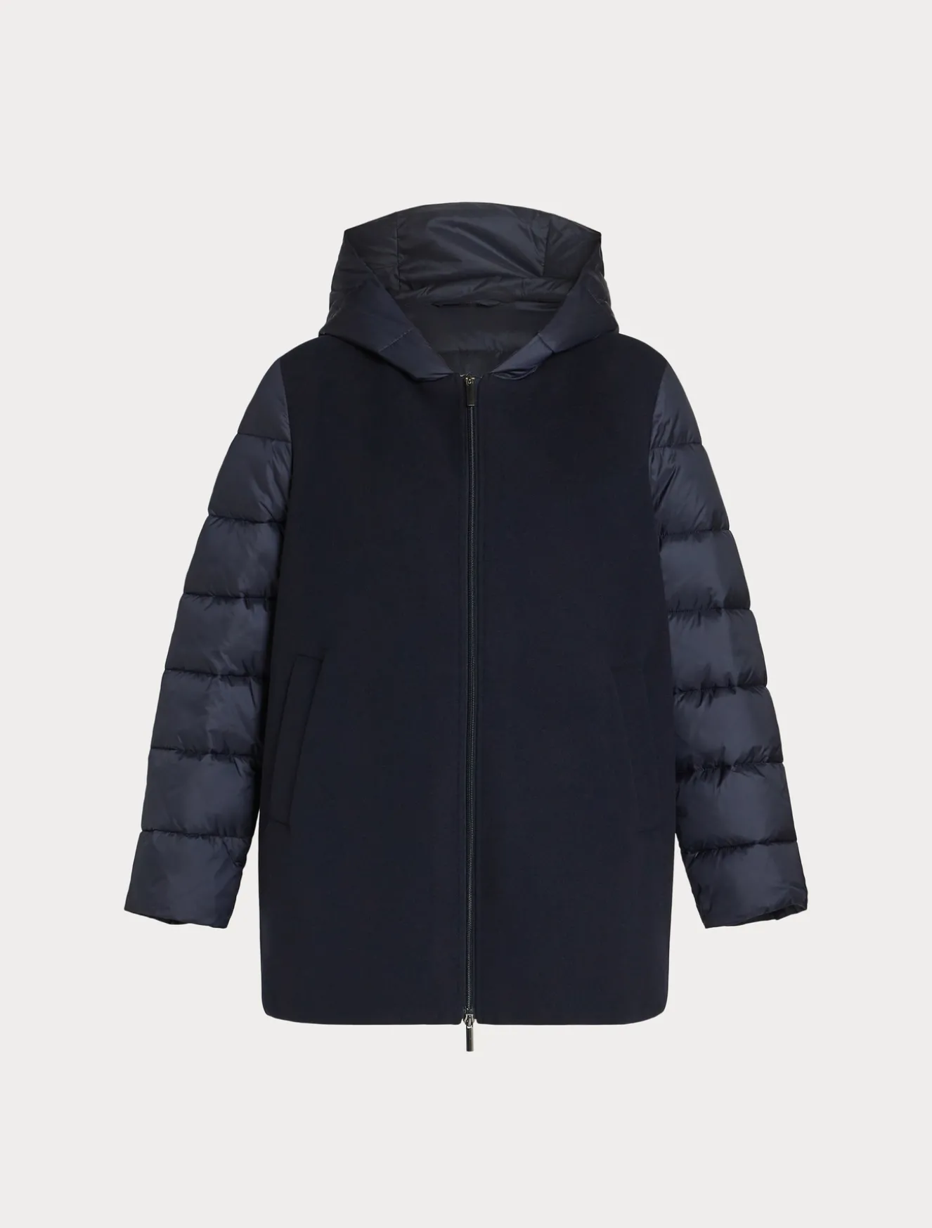 Imbottito in panno jersey e tela di nylon antigoccia