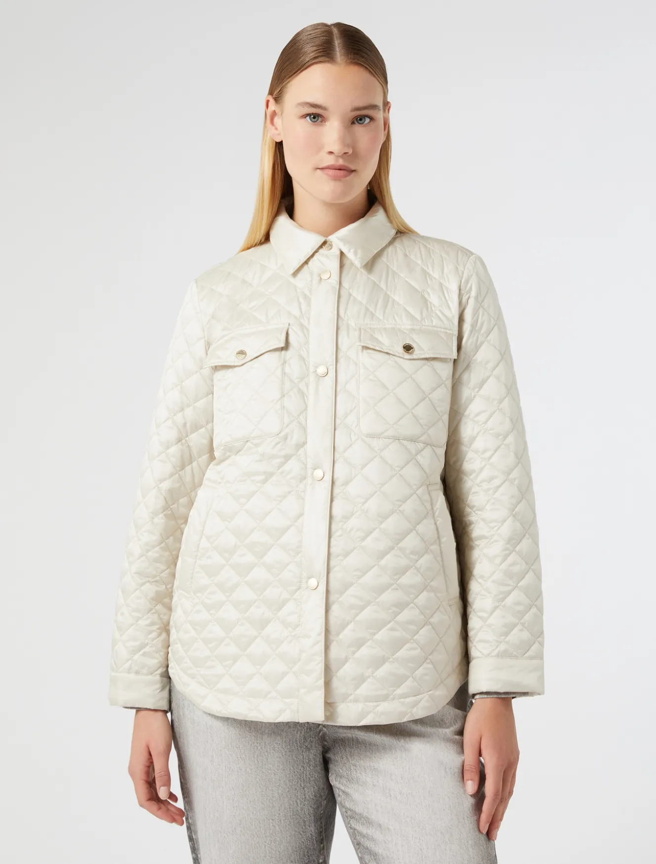 Imbottito in tela di nylon cangiante