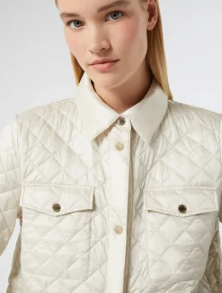 Imbottito in tela di nylon cangiante