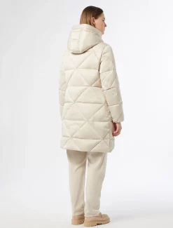 Imbottito lungo in raso antigoccia