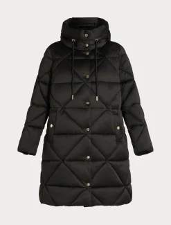 Imbottito lungo in raso antigoccia