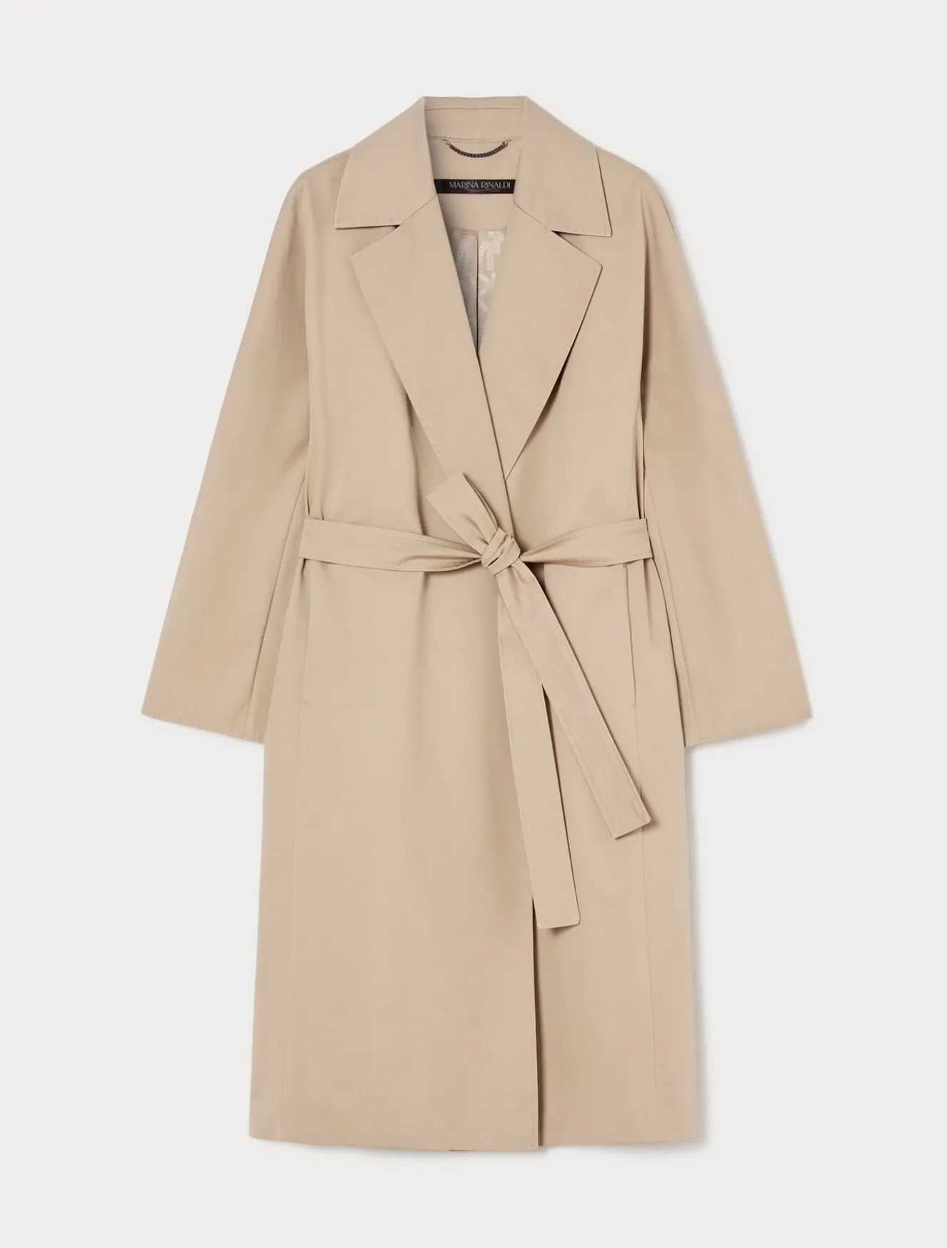 Impermeabile in gabardina di cotone