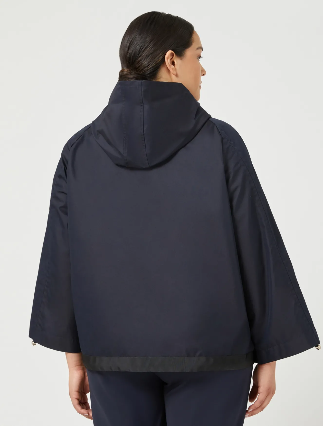 Impermeabile in twill antigoccia