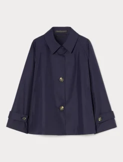 Impermeabile in twill di misto cotone