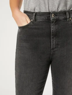 Jeans flare in denim stretch