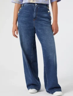 Jeans in denim di cotone