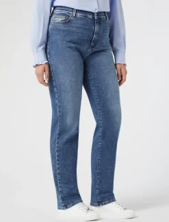 Jeans in denim di cotone