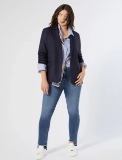 Jeans in denim di cotone