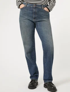 Jeans regular in denim stretch