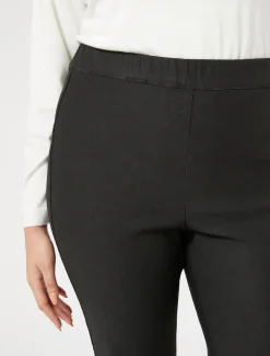 Leggings in denim di cotone stretch