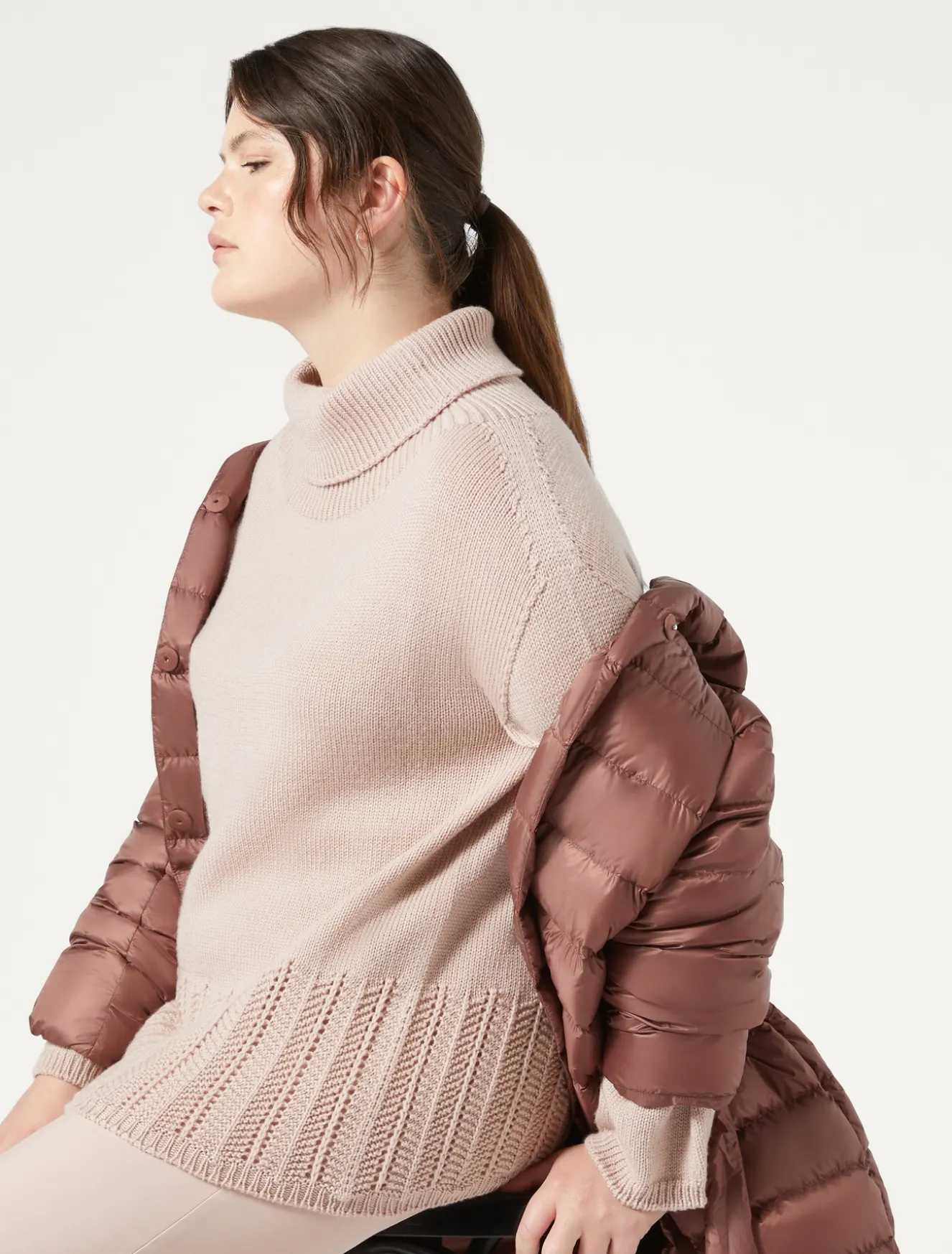 Maglia in cordonetto di lana