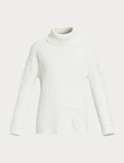 Maglia in cotone con ricami