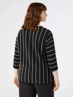 Maglia in cotone crêpe