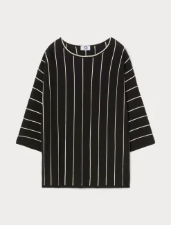 Maglia in cotone crêpe