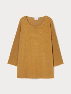 Maglia in cotone crêpe