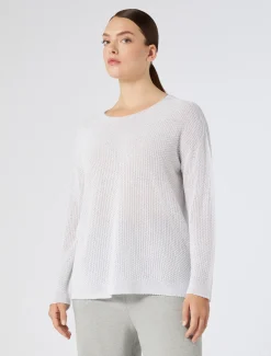 Maglia in cotone lurex