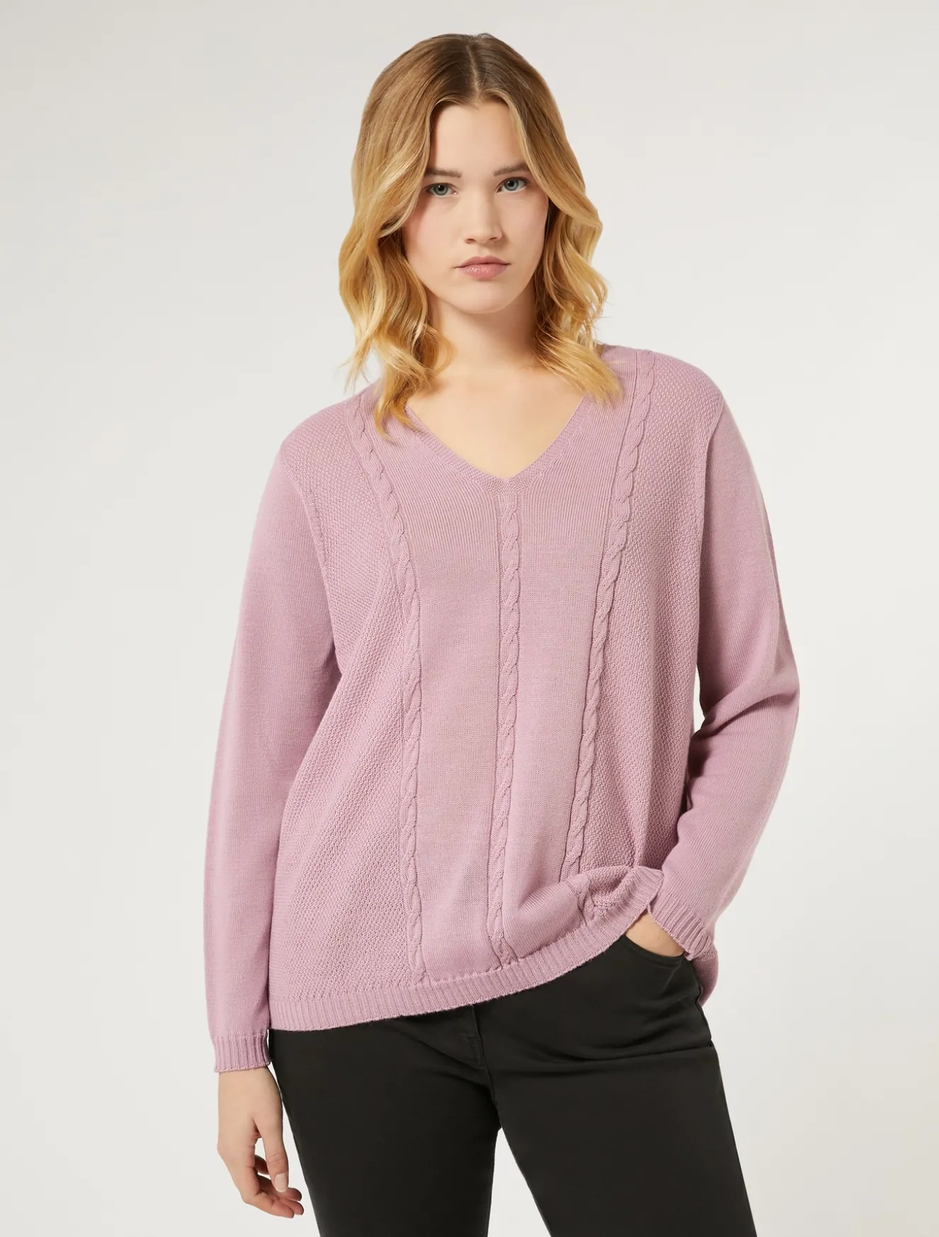 Maglia in filato di lana