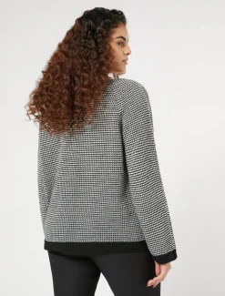 Maglia in filato di misto viscosa