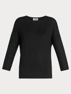 Maglia in lana metallizzata