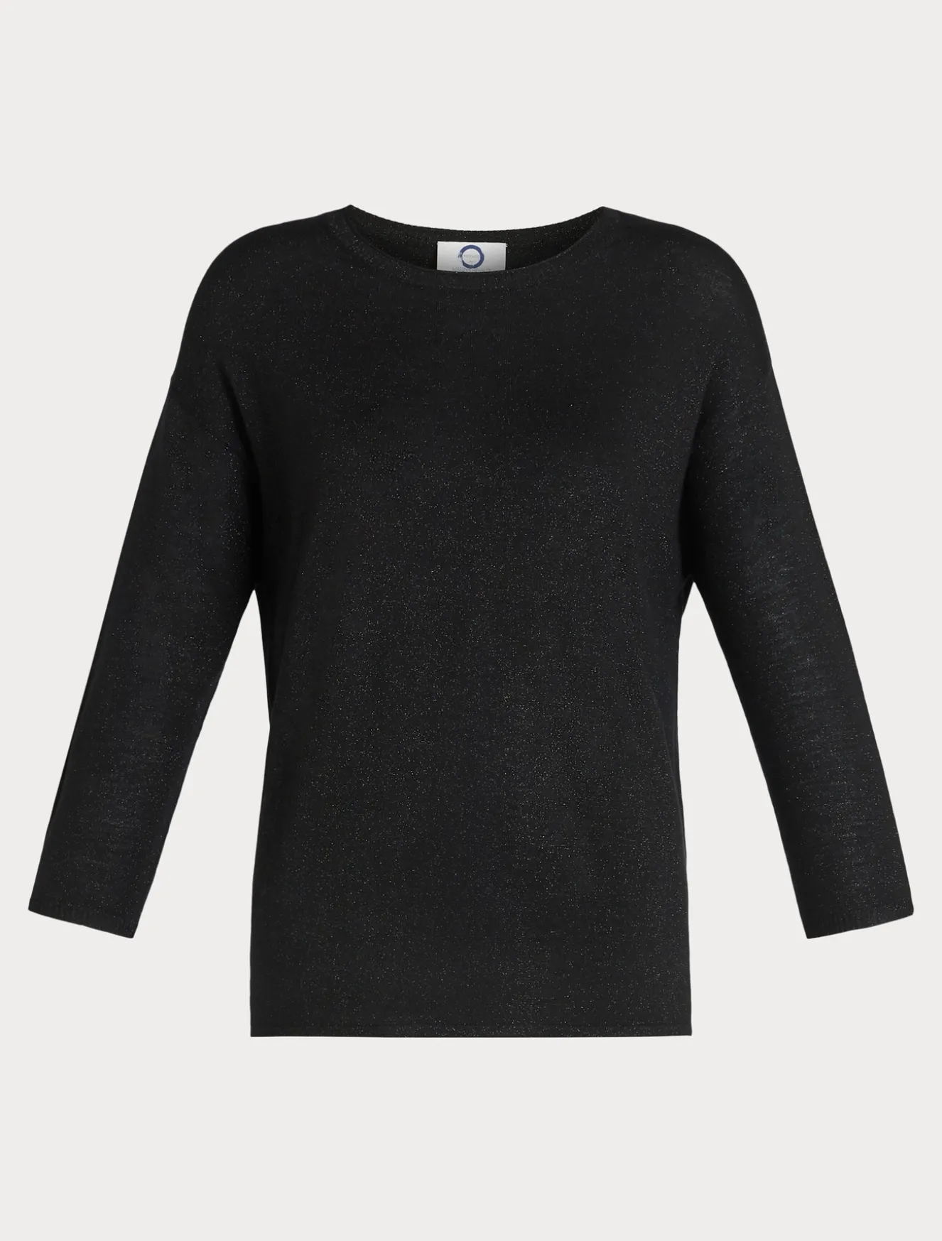 Maglia in lana metallizzata