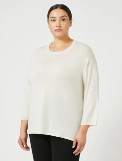 Maglia in lana metallizzata