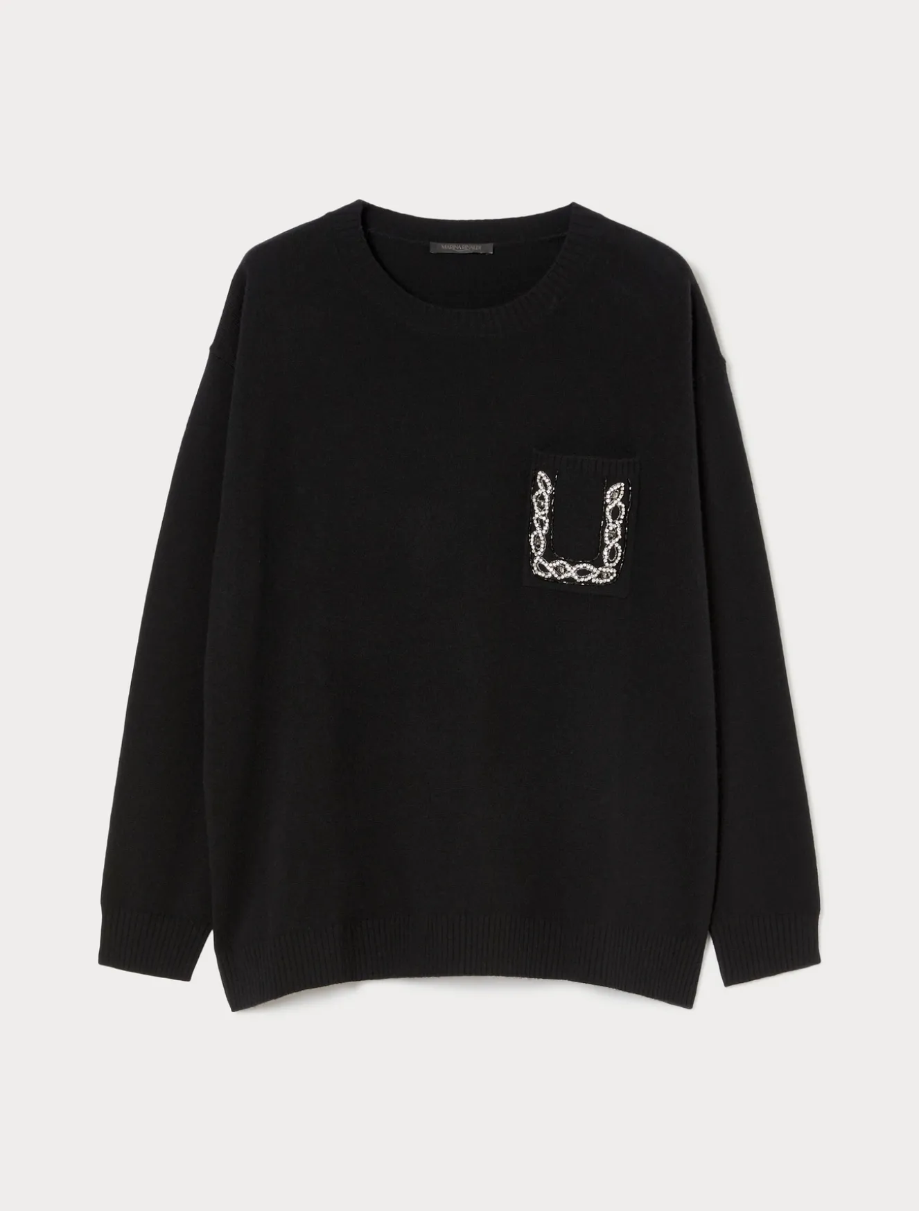 Maglia in lana, seta e cachemire