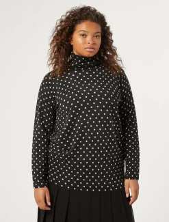 Maglia in lana stampata