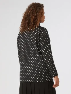 Maglia in lana stampata