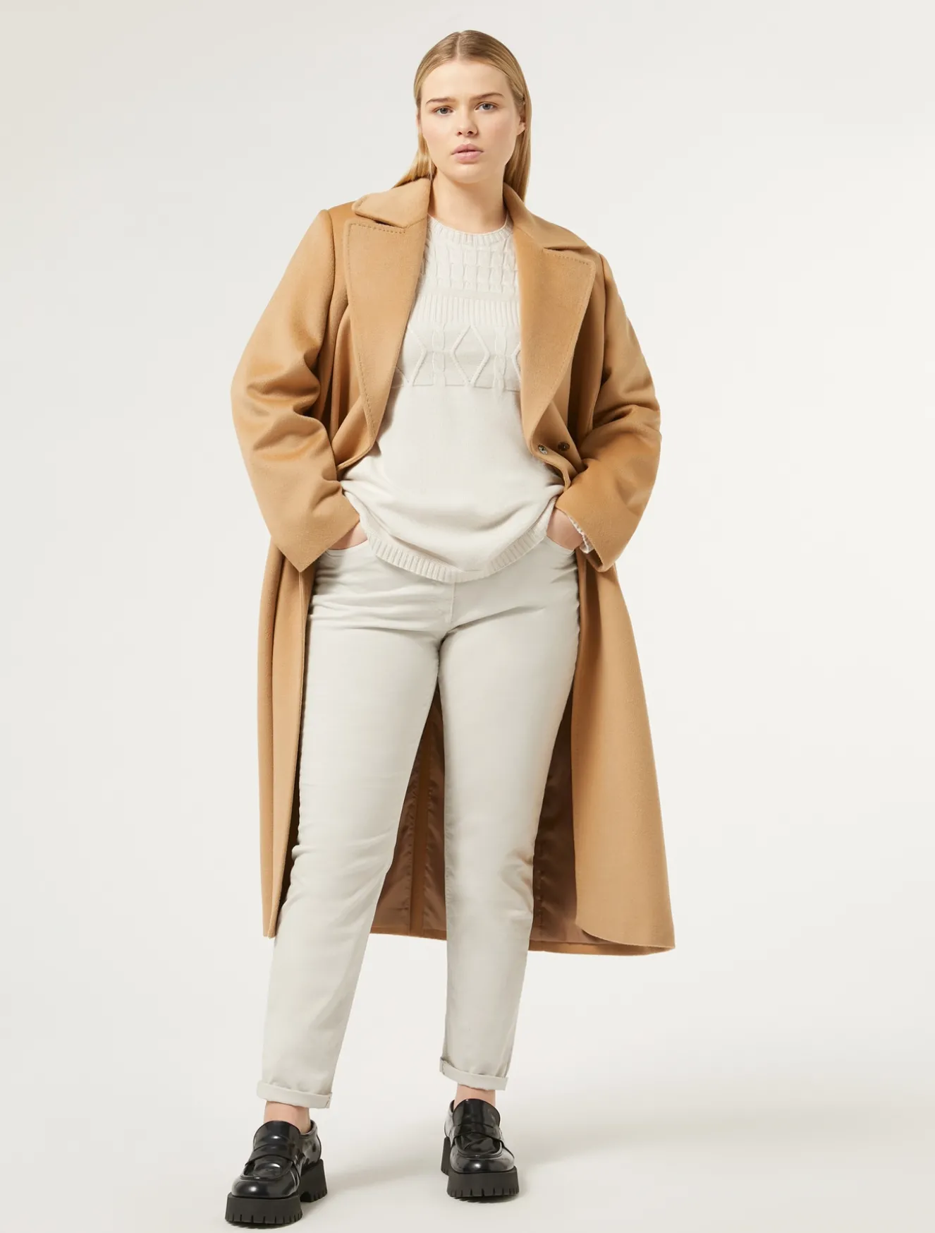 Maglia in misto cachemire